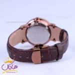 ساعت مچی عقربه ای رومانسون زنانه بند چرم قهوه ای L 2090/7/7 - Image 2