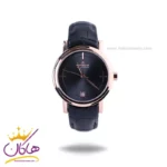 ساعت مچی عقربه ای رومانسون زنانه بند چرم مشکی L 2093/5/5