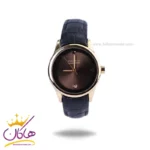 ساعت مچی عقربه ای رومانسون زنانه بند چرم مشکی L 2094/2/2