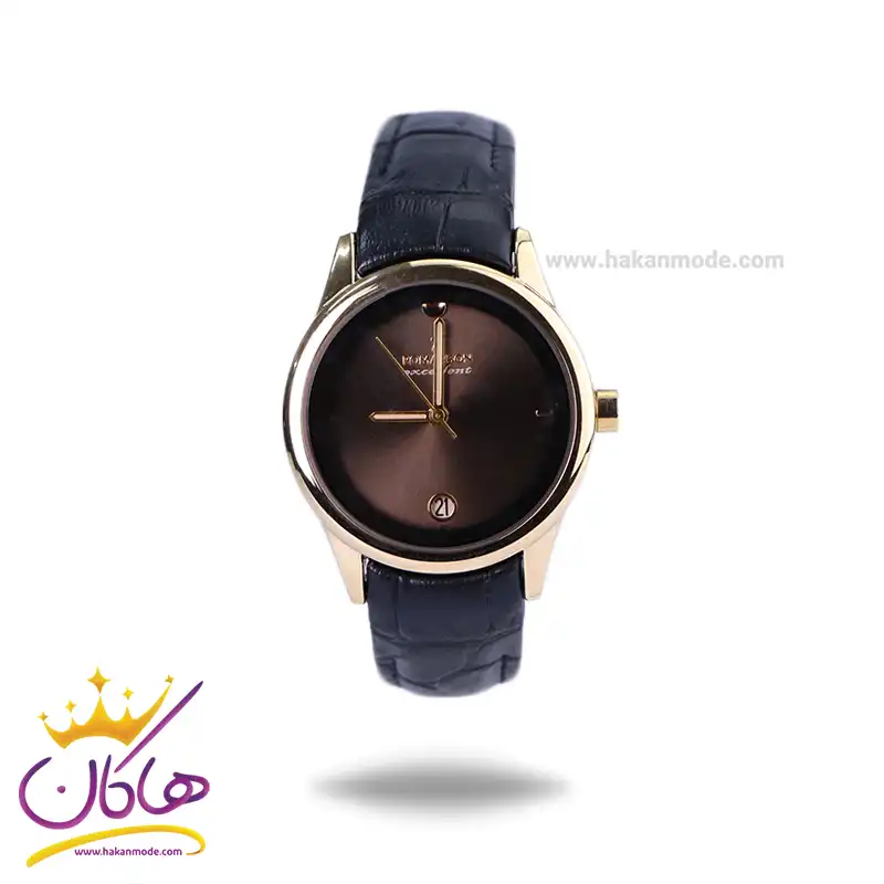 Romanson-watch-code-L-2094.2.21.webp ساعت مچی عقربه ای رومانسون زنانه بند چرم مشکی L 2094/2/2 - Image 1