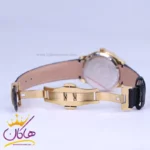 ساعت مچی عقربه ای رومانسون زنانه بند چرم مشکی L 2094/2/2 - Image 3