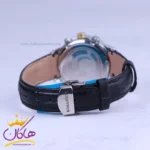 ساعت عقربه ای رومانسون زنانه بند چرم مشکی قاب طلایی L2097/3 - Image 2