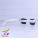 عینک آفتابی زنانه سنت لورنت فریم مستطیل سفید SLM 130/1 - تصویر 3