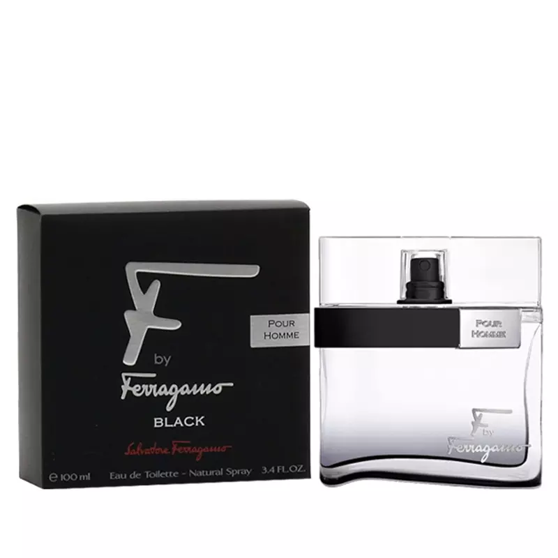 Salvatore-Ferragamo-Perfume-F-by-Ferragamo-Black1.webp عطر ادکلن سالواتوره فراگامو اف بای بلک مردانه 100 میل - Image 1