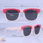 عینک آفتابی بچگانه سانتیاگو فریم کرم قرمز 8131/3 - Image 2