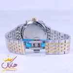 ساعت عقربه ای سیکو مردانه فلزی نقره ای طلایی صفحه سبز 4200/1 - Image 3