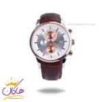 ساعت مچی سیکو مردانه بند چرم قهوه ای کرنوگراف G8117/7