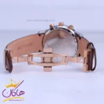 ساعت مچی عقربه ای سیکو مردانه بند چرم قهوه ای کرنوگراف G8117/9 - Image 2