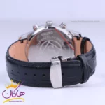 ساعت مچی سیکو مردانه بند چرم مشکی کرنوگراف G9233/3 - Image 3