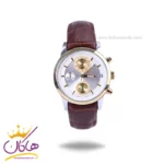 ساعت مچی عقربه ای سیکو زنانه بند چرم قهوه ای کرنوگراف L8117/6