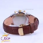 ساعت مچی عقربه ای سیکو زنانه بند چرم قهوه ای کرنوگراف L8117/6 - Image 3