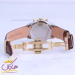 ساعت مچی عقربه ای سیکو زنانه بند چرم قهوه ای کرنوگراف L8117/6 - Image 2
