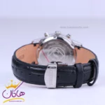 ساعت مچی سیکو زنانه بند چرم قاب نقره ای کرنوگراف L9233/4 - Image 3