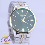 ساعت عقربه ای سیکو مردانه فلزی صفحه سبز G31622/6 - Image 2