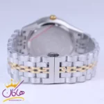 ساعت مچی سیکو مردانه فلزی نقره ای طلایی صفحه آبی G31622/8 - Image 4