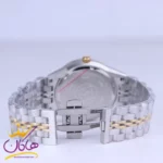 ساعت مچی سیکو مردانه فلزی نقره ای طلایی صفحه آبی G31622/8 - Image 3