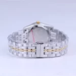ساعت سیکو زنانه فلزی نقره ای طلایی صفحه آبی L31622/8 - Image 4