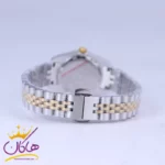 ساعت مچی سیکو زنانه فلزی نقره ای طلایی صفحه آبی L31628/5 - Image 4
