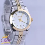 ساعت مچی سیکو زنانه فلزی نقره ای طلایی صفحه سفید L31628/6 - Image 2