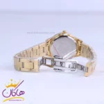 ساعت مچی زنانه سیکو فلزی طلایی صفحه مشکی GN 059/12 - Image 2