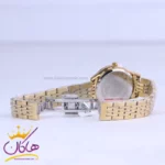 ساعت مچی سیکو زنانه فلزی طلایی صفحه سبز GN 059/1 - Image 2