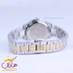 ساعت زنانه سیکو فلزی نقره ای طلایی نگین دار GN 059/18 - Image 3