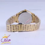 ساعت مچی سیکو زنانه فلزی طلایی صفحه مشکی GN 059/38 - Image 3