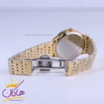 ساعت مچی سیکو زنانه فلزی طلایی صفحه مشکی GN 059/38 - Image 2