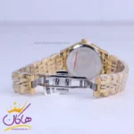 ساعت مچی سیکو زنانه فلزی طلایی صفحه مشکی GN 059/40 - Image 2