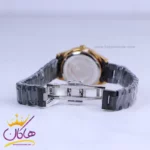 ساعت مچی سیکو فلزی مشکی قاب طلایی زنانه GN 059/46 - Image 2