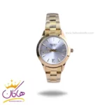 ساعت مچی سیکو زنانه فلزی طلایی صفحه سفید GN 059/53