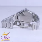 ساعت سیکو فلزی نقره ای صفحه مشکی مردانه OS 9/10 - Image 2