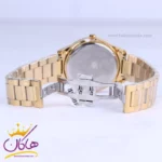 ساعت مچی سیکو مردانه فلزی طلایی صفحه سرمه ای OS 9/12 - Image 2