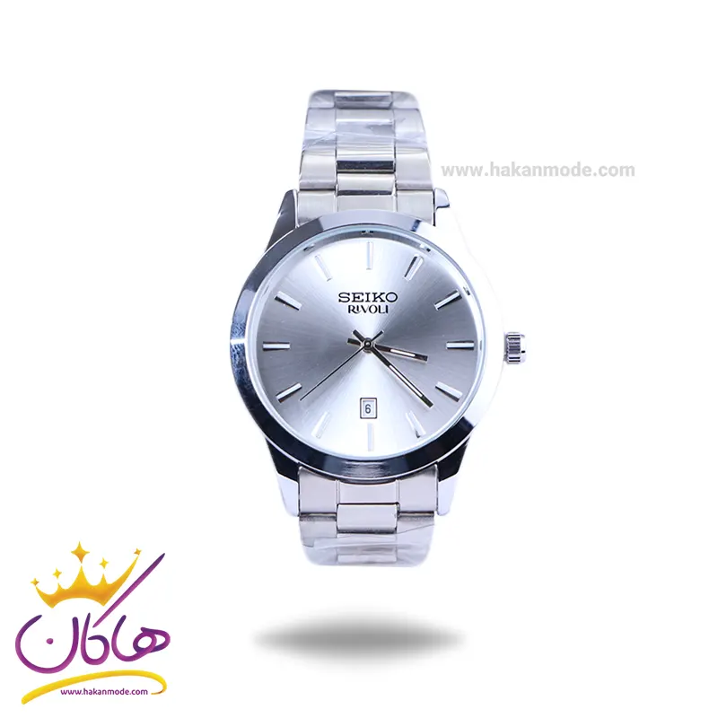 Seiko-rivoli-watch-code-OS9.131.webp ساعت مچی عقربه ای سیکو مردانه فلزی نقره ای OS 9/13 - Image 1
