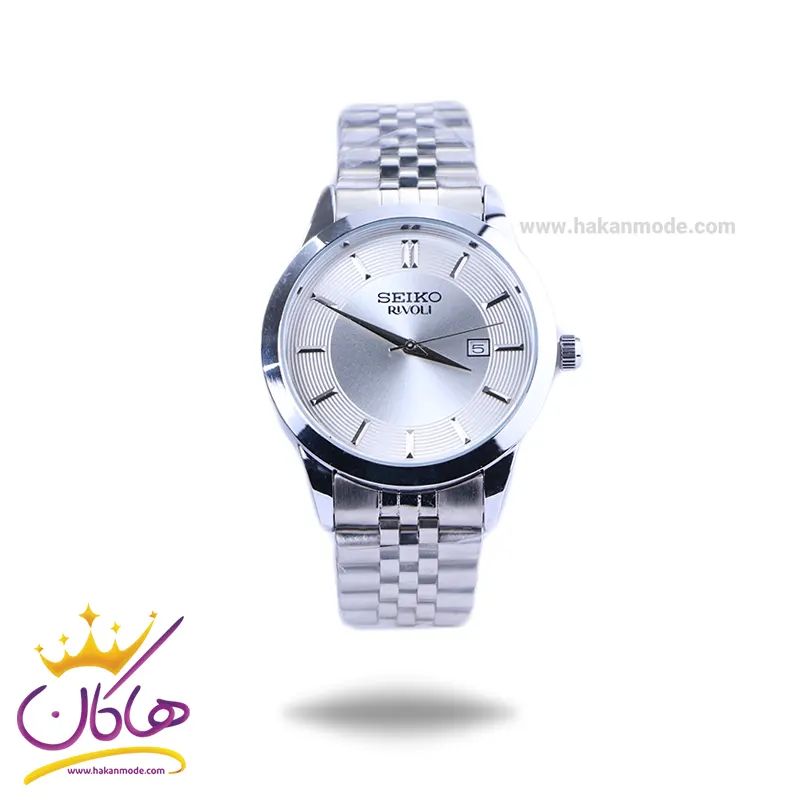 Seiko-rivoli-watch-code-OS9.21.webp ساعت مچی عقربه ای سیکو فلزی نقره ای مردانه OS 9/2 - Image 1