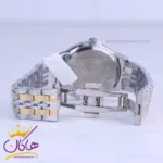 ساعت سیکو مردانه فلزی نقره ای طلایی صفحه سبز OS 9/28 - Image 2