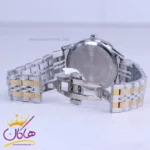 ساعت سیکو فلزی نقره ای طلایی صفحه سفید مردانه OS 9/29 - Image 2