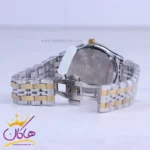 ساعت سیکو مردانه فلزی نقره ای طلایی صفحه سفید OS 9/32 - Image 2
