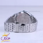 ساعت مچی سیکو مردانه فلزی نقره ای صفحه مشکی OS 9/37 - Image 3