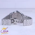 ساعت مچی سیکو مردانه فلزی نقره ای صفحه مشکی OS 9/37 - Image 2