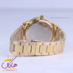 ساعت مچی سیکو مردانه فلزی طلایی صفحه نقره ای OS 9/48 - Image 3