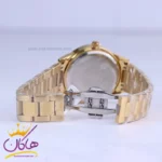 ساعت مچی سیکو مردانه فلزی طلایی صفحه نقره ای OS 9/48 - Image 2