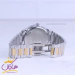 ساعت سیکو مردانه فلزی نقره ای طلایی صفحه سبز OS 9/5 - Image 2