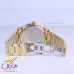 ساعت مچی سیکو مردانه فلزی طلایی صفحه نقره ای OS 9/53 - Image 2