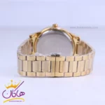 ساعت مچی سیکو مردانه فلزی طلایی صفحه سفید OS 9/56 - Image 3