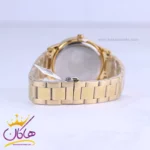 ساعت مچی سیکو مردانه فلزی طلایی صفحه مشکی OS 9/9 - Image 3
