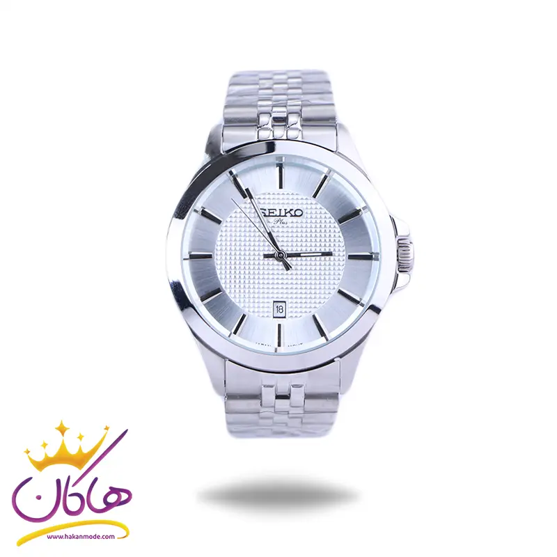 Seiko-watch-code-G-31628.31.webp ساعت مچی عقربه ای سیکو مردانه فلزی نقره ای G31628/3 - Image 1