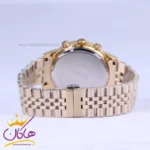 ساعت عقربه ای سیکو مردانه فلزی طلایی صفحه مشکی HT1389G/1 - Image 2