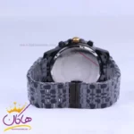 ساعت عقربه ای سیکو مردانه فلزی مشکی سه موتوره HT1391G/2 - Image 2