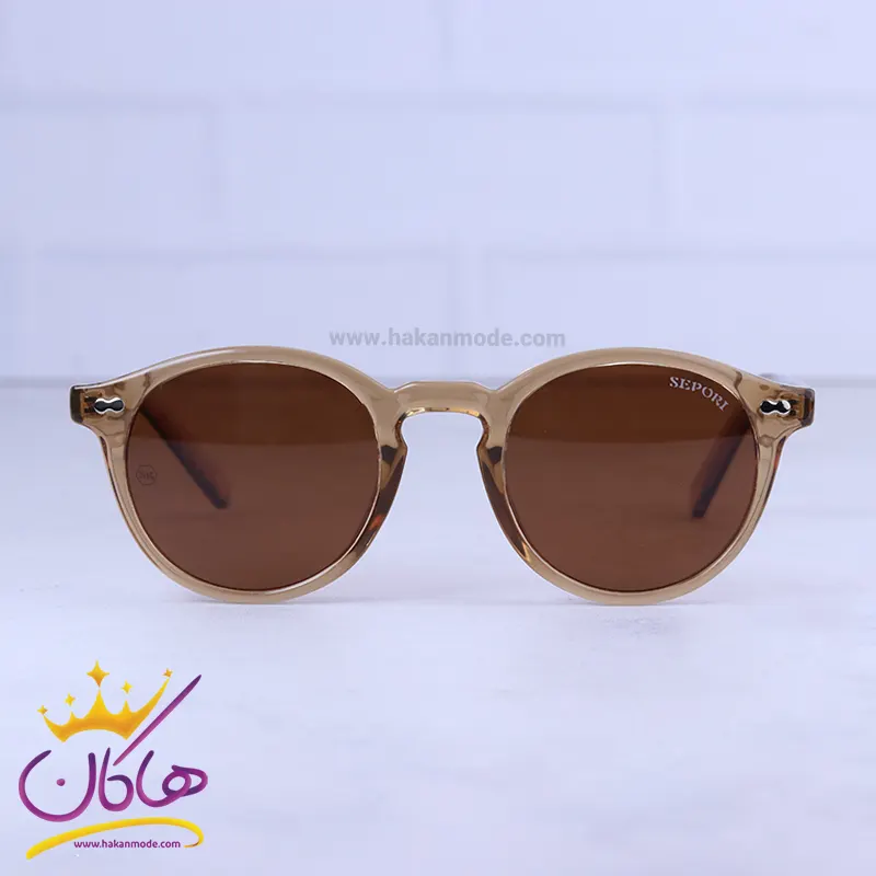 Sepori-sunglasses-code-0923.51.webp عینک آفتابی سپوری زنانه فریم قهوه ای پلاریزه 0923/5 - Image 1